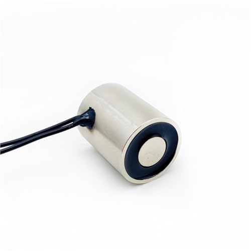 Aimant électrique 12v 24v DC cylindrique H2025 de 20mm et 35N - 5