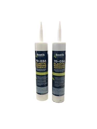 Bostik 70-03A Silyl Modified Polymer Adhesive Sealant Black 9.8 oz (2-Pack)