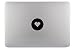 Produktbild Herz Hearth Pixel Points Punkte Kreis Circle Apple MacBook Air Pro Notebook Laptop Aufkleber Skin Decal Sticker Vinyl (13")