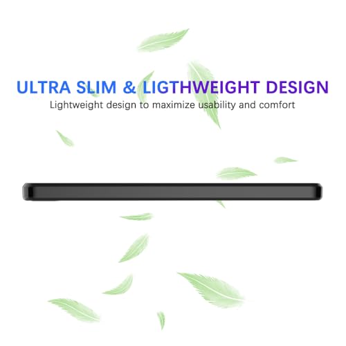 BREPRIO Case for Lenovo Tab M8 4th Gen 8-Inch 2024 Model TB301XU/TB-300FU, [Lightweight + Protective] Shockproof Soft Ultra Slim Cover, Black by BREPRIO - Image 8