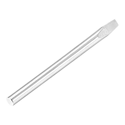 Image of uxcell 68mm Lead-free Soldering Iron Tip Replacement 3.8mm Width Solder Tip Welding Equipment for Soldering Silver 40W 3pcs