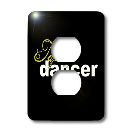 Robinet Dancer 2 prises cache prise électrique design 3dRose lsp_16968_6 mural - 3