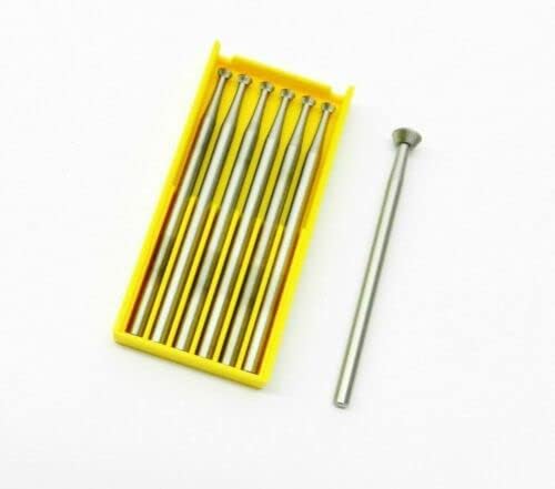 Jewelers Hart Bur 009 Jewelry Stone Setting Bur 90º Pack of 6 FOX Germany 0.9 mm
