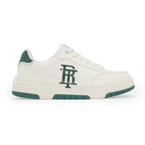 Red Tape Men's Low Top Fashion Sneakers Casual Lace-Up Dress Shoes for Clubbing, Outings, Travel, Work & Daily Wear, Comfortable Cushioned Insole, Breathable Fit Slip On, Non-Slip Tennis Shoe Design2