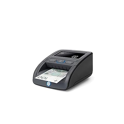 Safescan 155-S (G2) - automatyczny wykrywacz fałszerstw, który weryfikuje banknoty w czterech kierunkach ze 100% dokładnością - odpowiedni do sprawdzania różnych walut
