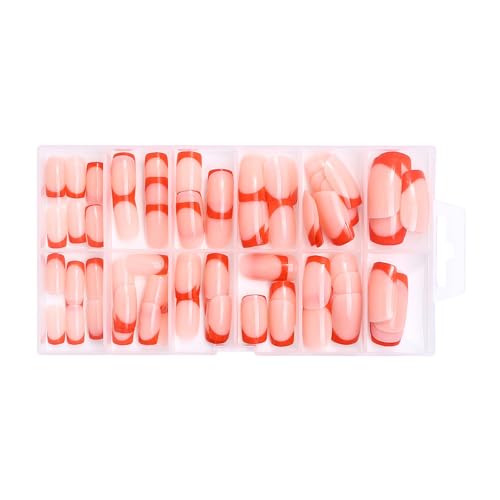 120x/箱フレンチチップ付け爪ショートプレス爪人工爪フルカバー爪にスティックマニキュア供給