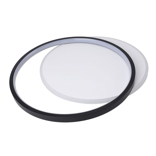 Plafonnier LED variable télécommande luminaire rond moderne acrylique 60 cm - 3
