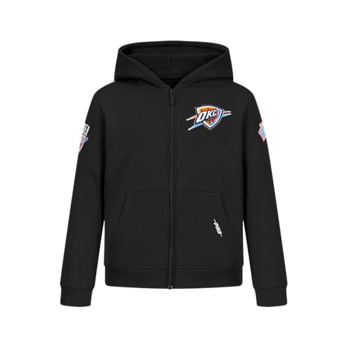 Big Boys NBA Classic Chenille Fleece Full Zip Hoodie