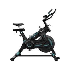 Cecotec DrumFit Kosmos Pro 23000 Indoor fiets, 23 kg vliegwiel, handmatige weerstand, Dynamic Pro-technologie, sportstuur en zadel, lcd-display
