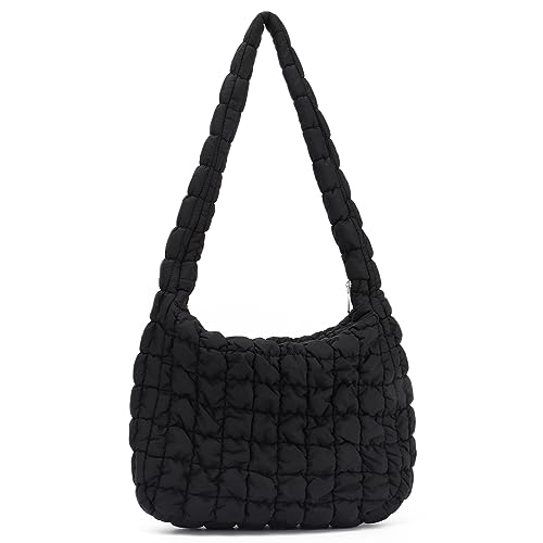 Sac à bandoulière unique matelassé en coton pour les journées actives en ville
