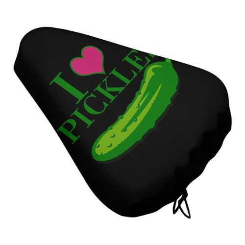 Love Pickles Bike Seat Cover Protective Bicycle Saddle Cover for Biking