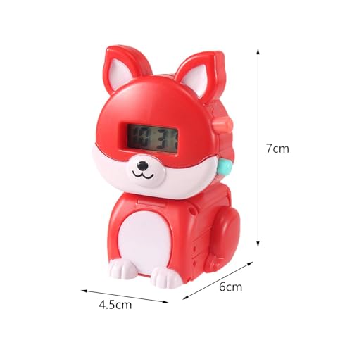 pistro Digital Deformation Watch Toy for Kids, Transforming Animal Timepiece with Silicon Strap, Educational Wrist Accessory for Children2