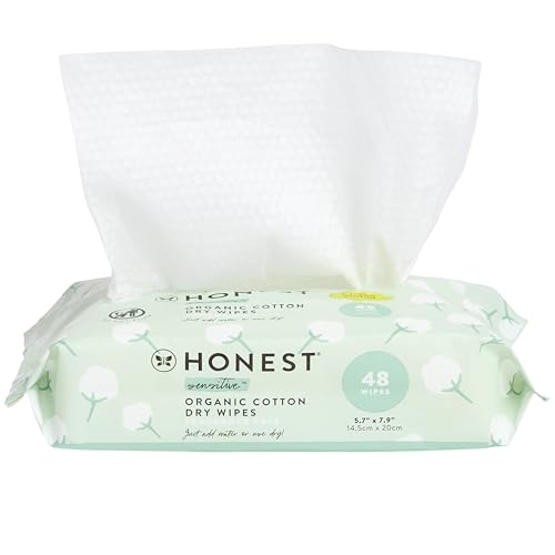 The Honest Company 100% Pure Organic Cotton Dry...