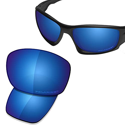 Image of SAUCER Premium Replacement Lenses for Oakley Ten X OO9128 | UV400 Protection, Anti-Scratch, Precise Fit & Enhanced Clarity