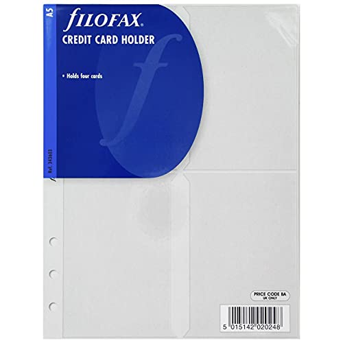Filofax - Porta Carta Di Credito, Formato A5