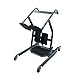 BestMove STA450 Standing Transfer Aid - 450lbs Capacity, Adjustable Base, Folding Seats, Dual Knee Pads, Non-Slip Foot Rest, Grab Bar, Side Support Strap Hooks, for Caregivers