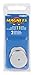 Master Magnetics .18 in. Ceramic Round Base Magnet 10 lb. pull 3.4 MGOe Silver 2 pc.