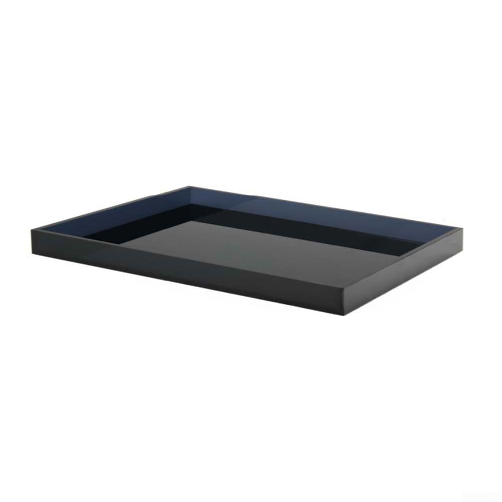 Drivstraw Acrylic Humidifier Tray for DREO HM311 & HM311S 4L, Leak-Proof Base with Non-Slip Pads, Waterproof Floor Protector for Bedroom Office, Easy Clean, White(Black)