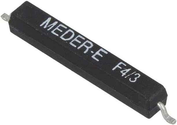 MK15-E-2 Reed Switch Range: 25-30AT Pswitch: 10W 2.5x2.5x16mm 1.25A MEDER