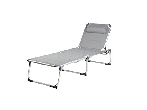 Preisvergleich Produktbild Campart Travel BE-0639 Sonnenliege Textilen Faltbares Reisebett