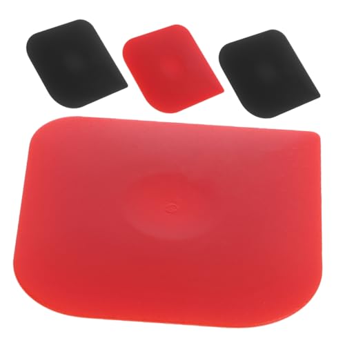 LAPYAPPE 4 Piezas Rascador de Cocina Multifuncional Herramienta de Raspado de Plástico Reutilizable para Cortar Pan y Pasteles Colores y Herramienta para Uso Diario Cocina