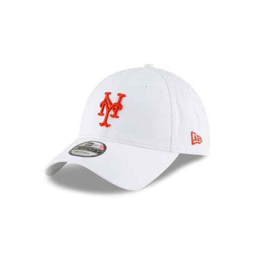 New Era New York Mets MLB Core Classic Blanc 9Twenty Casquette Ajustable