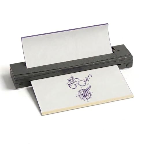 Image of D80 Portable Thermal Printer Compatible for Android /iOS - Wireless Wireless Suitable for Tattoo & Folding Paper Printing, Thermal Paper Roll Printer with 20 Sheets, Instant Mobile Printer for Travel