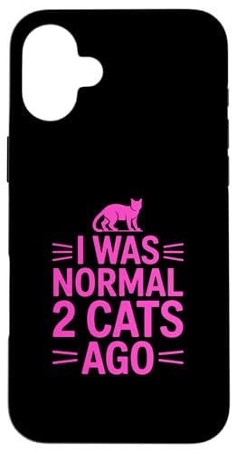 I Was Normal 2 Cats Ago �X�}�z�P�[�X iPhone 16 Plus �p