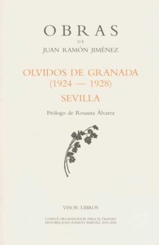 Portada de Olvidos de Granada