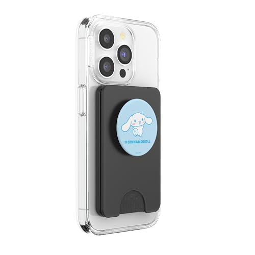 Image of Sanrio Cinnamoroll Hashtag PopSockets PopWallet for MagSafe