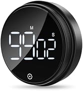 Timer Da Cucina Digitale, Simpatici Animali, Timer Con Forti Magneti Supporto Per La Schiena Allarme Sonoro Grande Schermo Timer Da Cucina Gestione Del Tempo Orologio Allenamento Cucina Timer 89512098