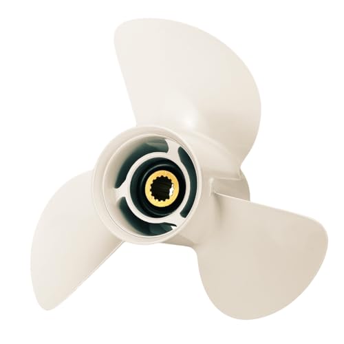 COPKINGO Boat Propeller for Yamaha Outboard Engine 60HP 70HP 75HP 80HP 85HP 90HP 115HP 130HP 4-1/4