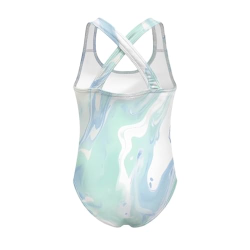 One Piece Halter Swimsuit for Girl Size 5-14 Breathable Beach Swimwear with Elastic Strap Cute Bathing Suit for Kid2