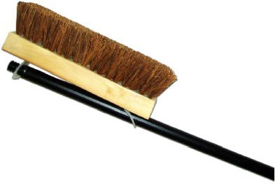Abco Products 00070-12 10-Inch Palmyra Deck Brush With Handle - Quantity 12