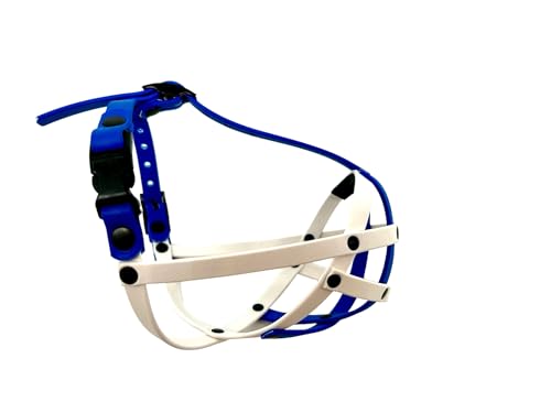 Muselière en Biothane Chien Étanche et Solide | Modèle BF2 Rose Durable