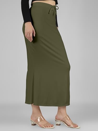 Image of Nexsus Stretchable Saree Shapewear | Petticoat for Women | Cotton Blended | Skirts for Women | Shape Wear Dress for Saree | Available in 80+ Colors and Plus Sizes
