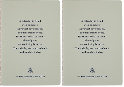 �قړ��蒠 Fireside Chat Note ����iB6�j �m�[�g 5�~������ 80�y�[�W �蒠�A�N�Z�T���[ (× 2)