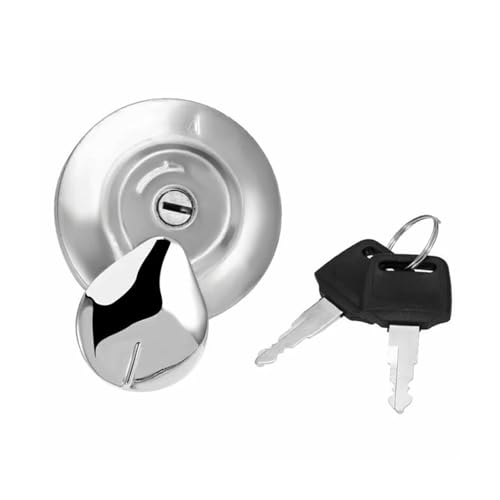 Bouchon réservoir d'essence fini chrome pour Shadow et Magna - 3