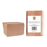 Old Potters Low Fire Pottery Clay, 5 lbs (Cones 05 - 5) Art Modeling Clay, Ideal for Wheel Throwing and Hand Building, Pottery Clay for Sculpting, Beginners, and Advanced 5 lbs, Brown Earthenware)
