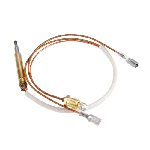 Termopar universal de 350 mm con tuerca de 4,8 mm M8 para sistemas de gas 4