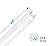 LUXRITE 4FT LED Tube Light, T8, 18W (32W Equivalent), 6500K Daylight, 2200 Lumens, Fluorescent Light Tube Replacement, Direct or Ballast Bypass, ETL Listed (4 Pack)