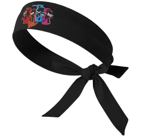 Official Merch Ninja Kidz Headband Black Birthday Boy Headband Birthday Headbands Sports Headbands for Girls and Boys Comfortable Breathable & Stretchy