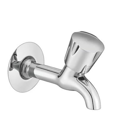 JAL Jalangi Bib Tap Long Body Faucet | Bathroom Taps | Durable & Reliable Premium Material | Stainless Steel Faucet with Chrome Finish | Anti Rust 2535J