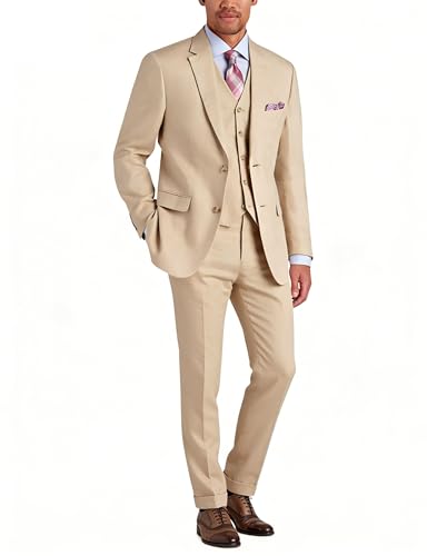 Blazer Homme Dîner Deux Boutons Revers Cranté Veste Costume Mariage