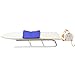 Sunbeam Home Basics Tabletop Convenient & Portable Ironing Board with Folding Legs and Iron Rest 12x32, Beige