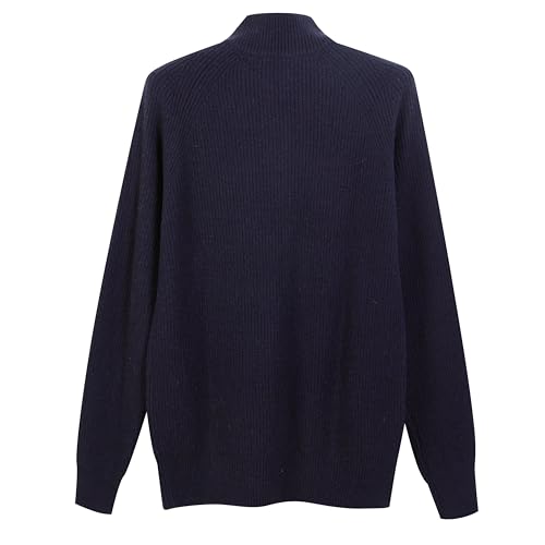 Pull Homme Diana Studio Half Zip Bleu Marine idéal pour le bureau - 2