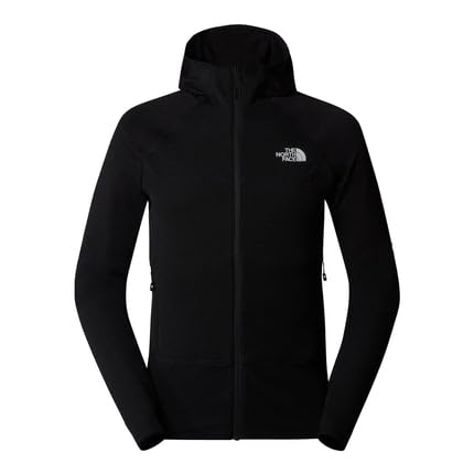 The North Face NF0A825E4H01 Bolt Polartec Hoodie Jacket Hombre TNF Black NPF Tamaño S