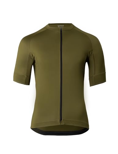 Occulto Herren Radtrikot (Modell: Milano), Fahrradtrikot, Rennrad Trikot, Fahrrad Trikot Grün L Occulto Herren Radtrikot (Modell: Milano), Fahrradtrikot, Rennrad Trikot, Fahrrad Trikot Grün L