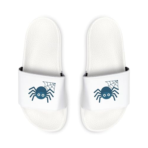 Youth Sandals with Removable Straps and Spider Print - Beach Sandals, Gift for the Summer2