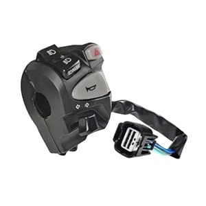 ESyem Universal 3-Wege Motorrad Lenkerschalter